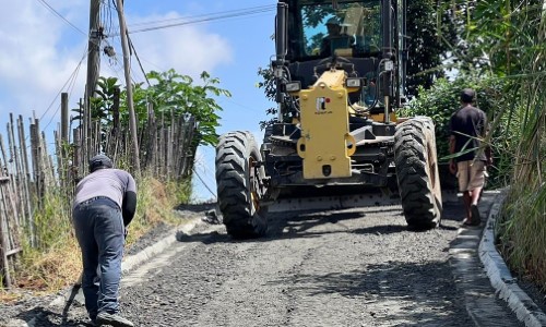 Prefeitura de Pinheiral inicia pavimentação no bairro Cruzeiro II